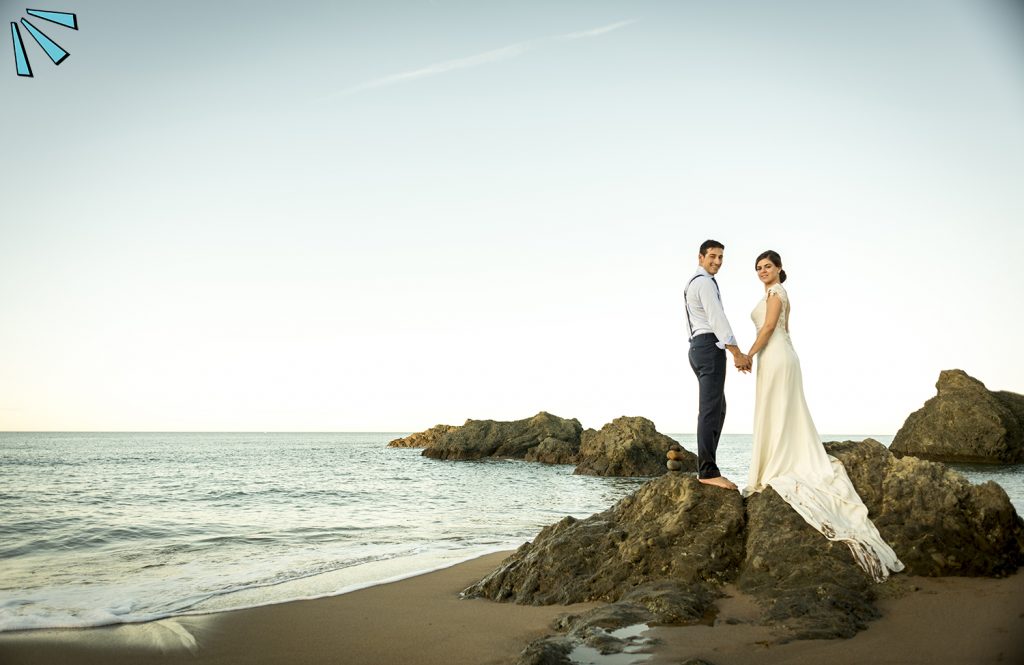 Postboda en la playa
