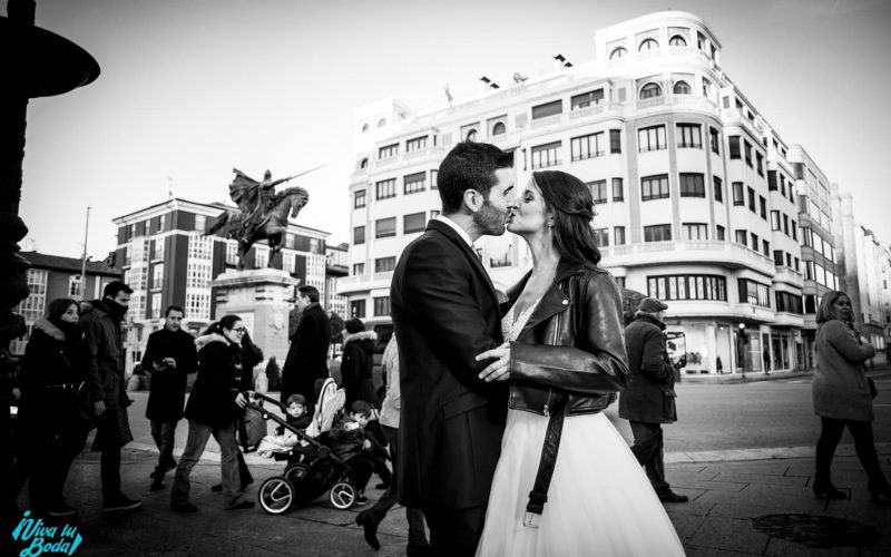 Fotos de boda y postboda urbanos en Burgos y La Rioja